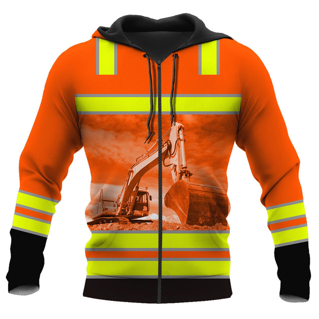 Customize Name Heavy Equipment Operator 3D All Over Printed Unisex Shirt