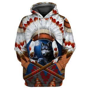 Native American 3D All Over Printed Unisex Shirts No 02