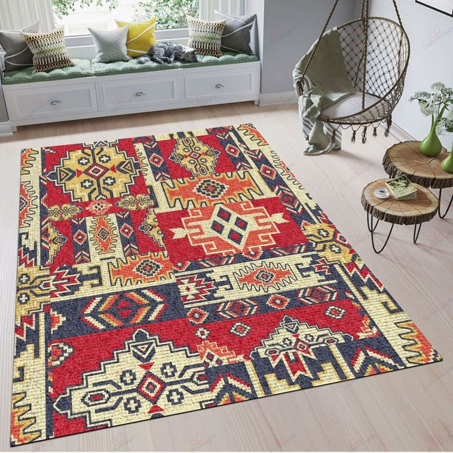 Native American 3D All Over Printed Rug