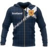 Scotland Saltire Celtic Thistle Hoodie Blue-Apparel-HD09-Zip Hoodie-S-Vibe Cosy™