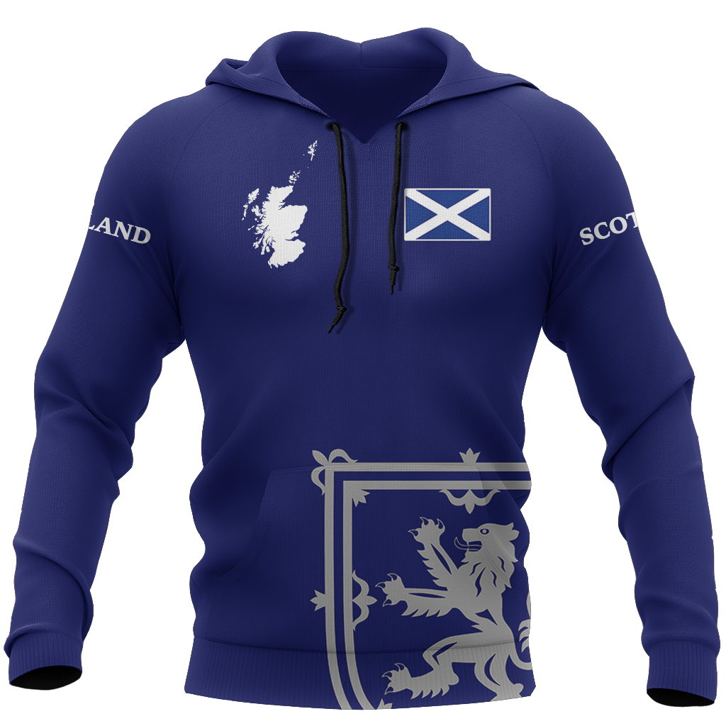 Scottish Lion - Hoodie-Apparel-HD09-Hoodie-S-Vibe Cosy™