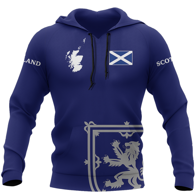 Scottish Lion - Hoodie-Apparel-HD09-Hoodie-S-Vibe Cosy™