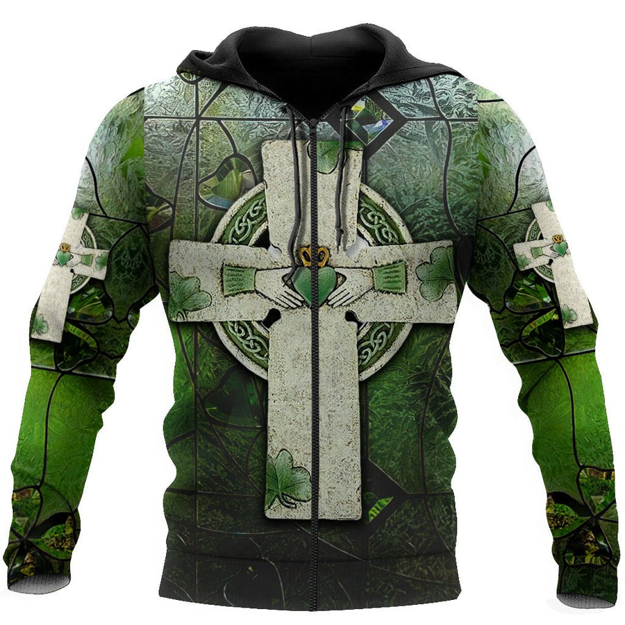 Irish St.Patrick day 3d hoodie shirt for men and women VP04112004ST