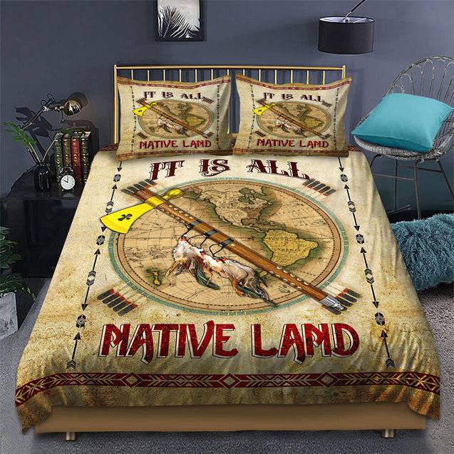 Native American 3D All Over Printed Bedding Set