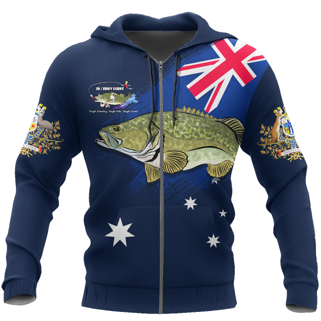 Murray Cod Fishing JD 3D all over shirts for men and women TR2404200 - Amaze Style™-Apparel