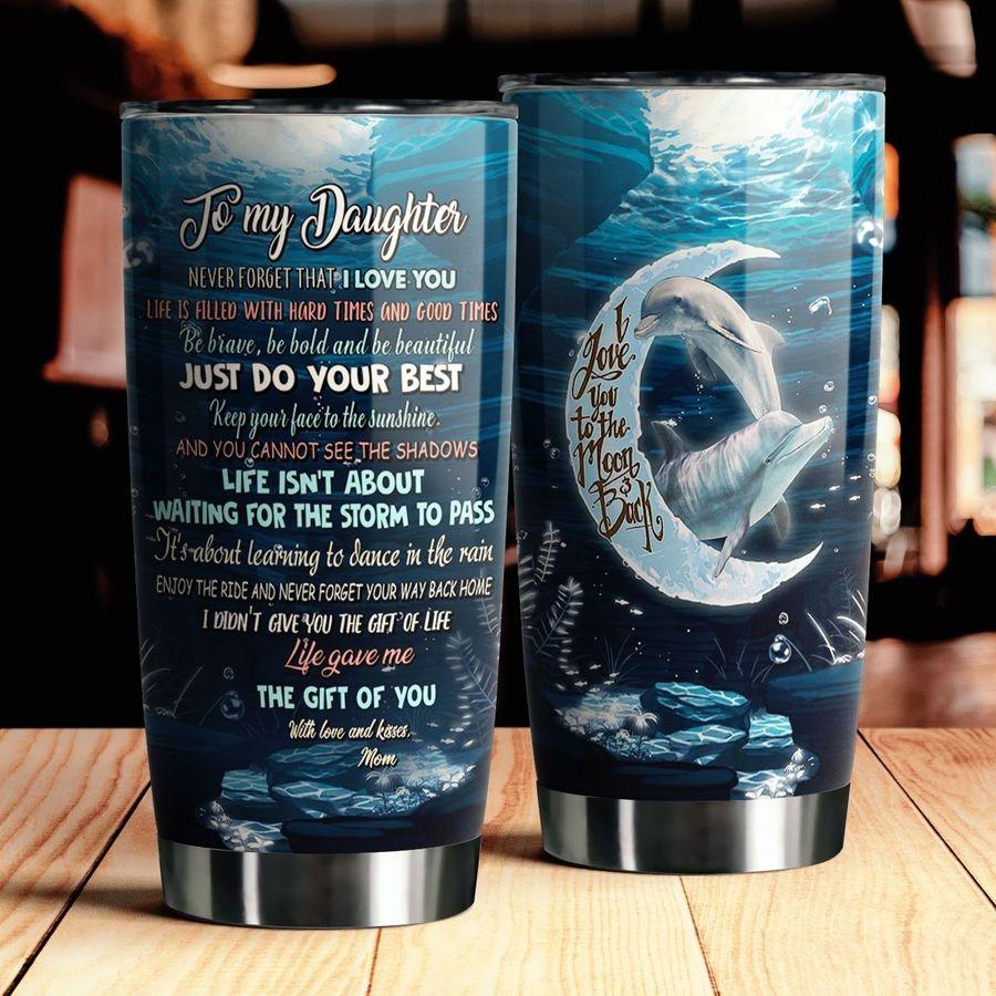 My Daughter Dolphin Stainless Steel Tumbler TA032210-TA-Vibe Cosy™