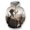 3D All Over Print Bowhunting Hoodie and Shirts-Apparel-NTT-Zip-S-Vibe Cosy™