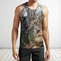 3D All Over Print Bowhunting Hoodie and Shirts-Apparel-NTT-Tank Top-S-Vibe Cosy™