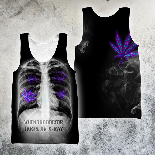 When The Doctor Takes An X-Ray Hippie Passion 3D All Over Printed Hoodie Shirt by SUN AM080401-Apparel-SUN-Tank top-S-Vibe Cosy™