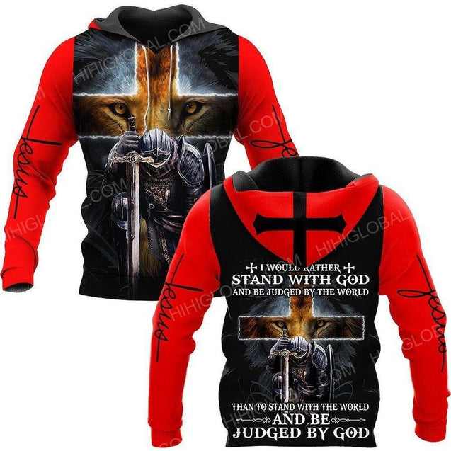 Stand With God 3D All Over Printed Shirts For Men and Women TA041612-Apparel-TA-Hoodie-S-Vibe Cosy™