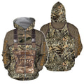 3D All Over Printed Hunting Goose Camo-Apparel-HP Arts-ZIPPED HOODIE-S-Vibe Cosy™