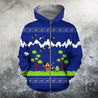 3D All Over Printed Duck Hunting NES-Apparel-HP Arts-ZIPPED HOODIE-S-Vibe Cosy™