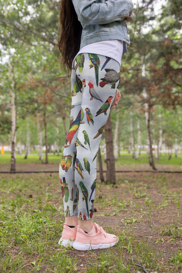 Leggings - Parrots-Apparel-HP Arts-Legging-S-Vibe Cosy™