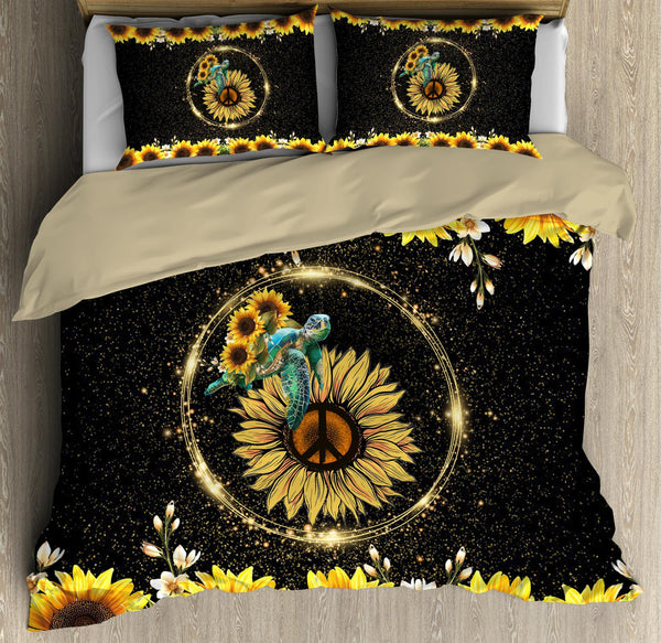 Beautiful Hippie Sunflower Bedding Set MEI09232004-MEI - Vibe Cosy™