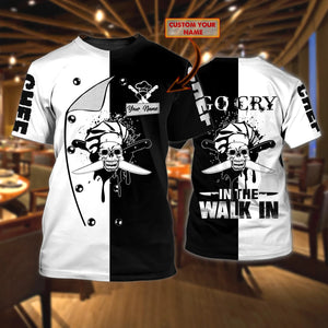 Custom Name Master Chef 3D All Over Printed Unisex Shirts