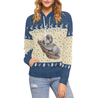 Hoodie Australia Koala Lover™ K5-ALL OVER PRINT HOODIES-HP Arts-Women-S-Blue Mix Creme-Vibe Cosy™