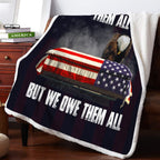 American 3D All Over Printed Blanket
