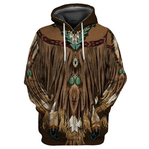 Native American 3D All Over Printed Unisex Shirts