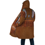Native Cowboy Jacket No1 Cosplay 3D Over Printed Unisex Deluxe Hoodie ML