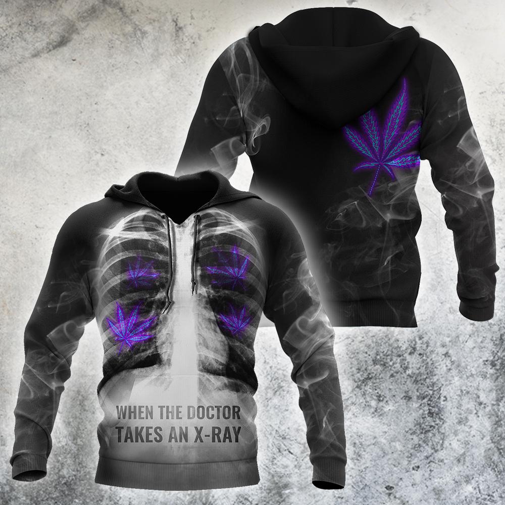 When The Doctor Takes An X-Ray Hippie Passion 3D All Over Printed Hoodie Shirt by SUN AM080401-Apparel-SUN-Hoodie-S-Vibe Cosy™