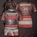 3D All Over Printed Samurai Armor Tops-Apparel-HP Arts-T-Shirt-S-Vibe Cosy™