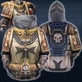 3D All Over Printed The Black Templars-Apparel-HP Arts-ZIPPED HOODIE-S-Vibe Cosy™