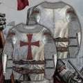 3D All Over Printed Knight Templar-Apparel-HP Arts-Sweatshirt-S-Vibe Cosy™