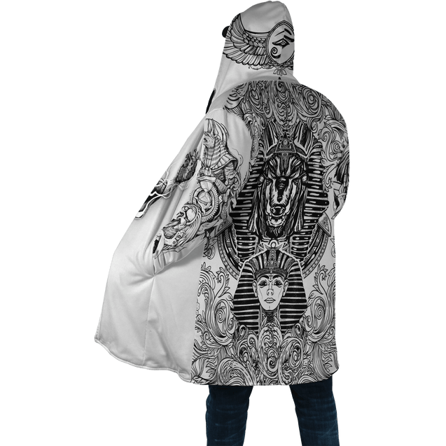 Ancient Egypt Anubis And Heart All 3D Over Printed Unisex Hoodie ML