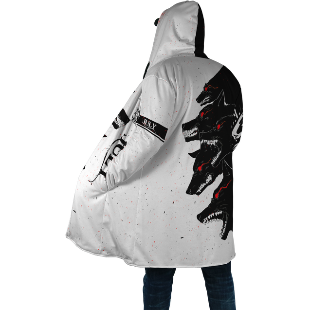 The Dark Wolf July 3D All Over Printed Unisex Deluxe Hoodie ML