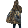 Moose Hunting 3D Over Printed Unisex Deluxe Hoodie