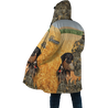 Labrador Hunting Camo 3D Over Printed Unisex Deluxe Hoodie ML