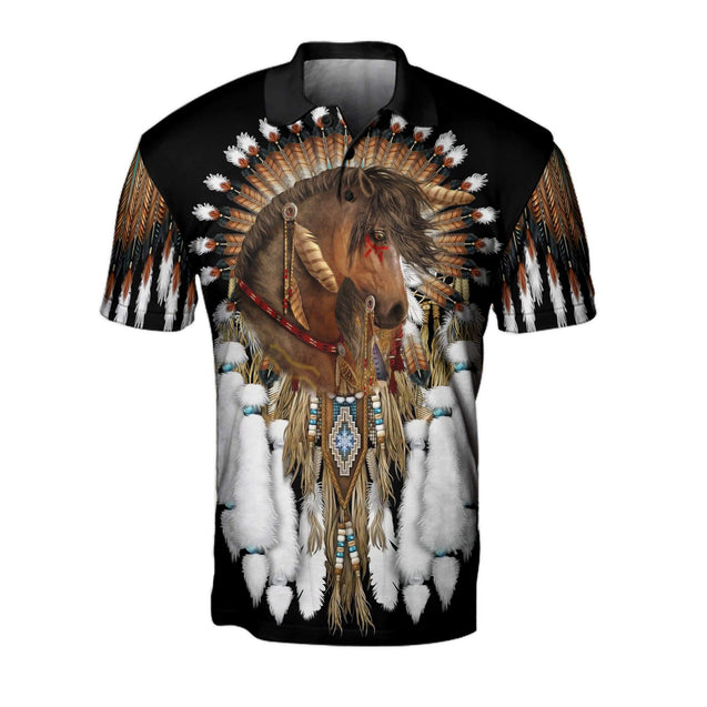 Horse Native American Pride 3D All Over Printed Unisex Shirt