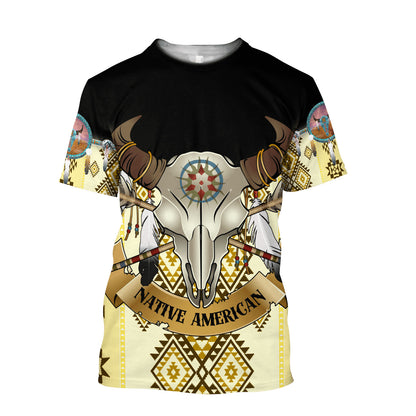 Native American 3D All Over Printed Unisex Shirts
