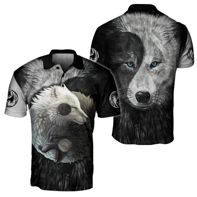 Wolf 3D All Over Printed Unisex Shirt