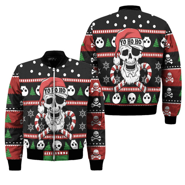 Skulls Christmas 3D All Over Printed Unisex Shirts HHT08122001