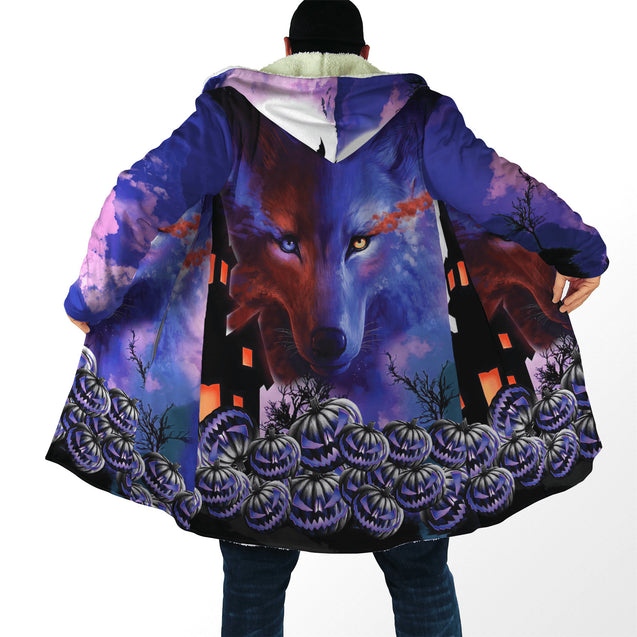 Halloween Wolf 3D All Over Printed Unisex Shirts No 03