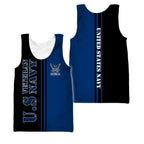 US Veteran Navy 3D All Over Printed Unisex Shirts