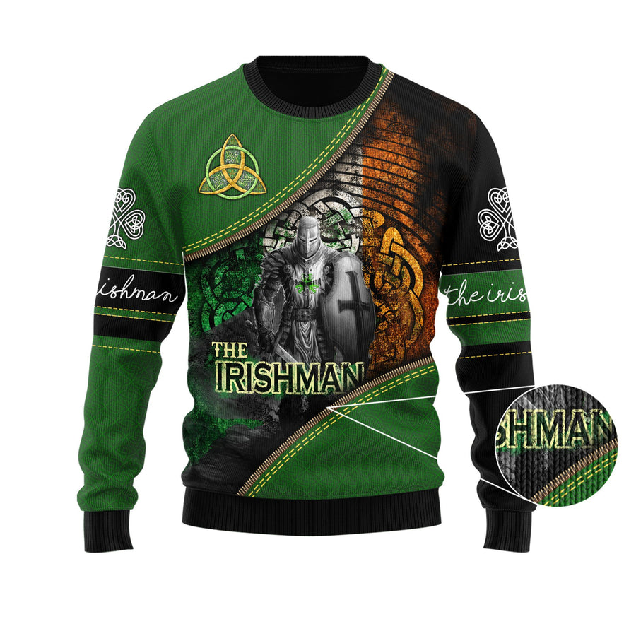 The Irish Man Saint Patrick's Day 3D All Over Printed Unisex Shirt