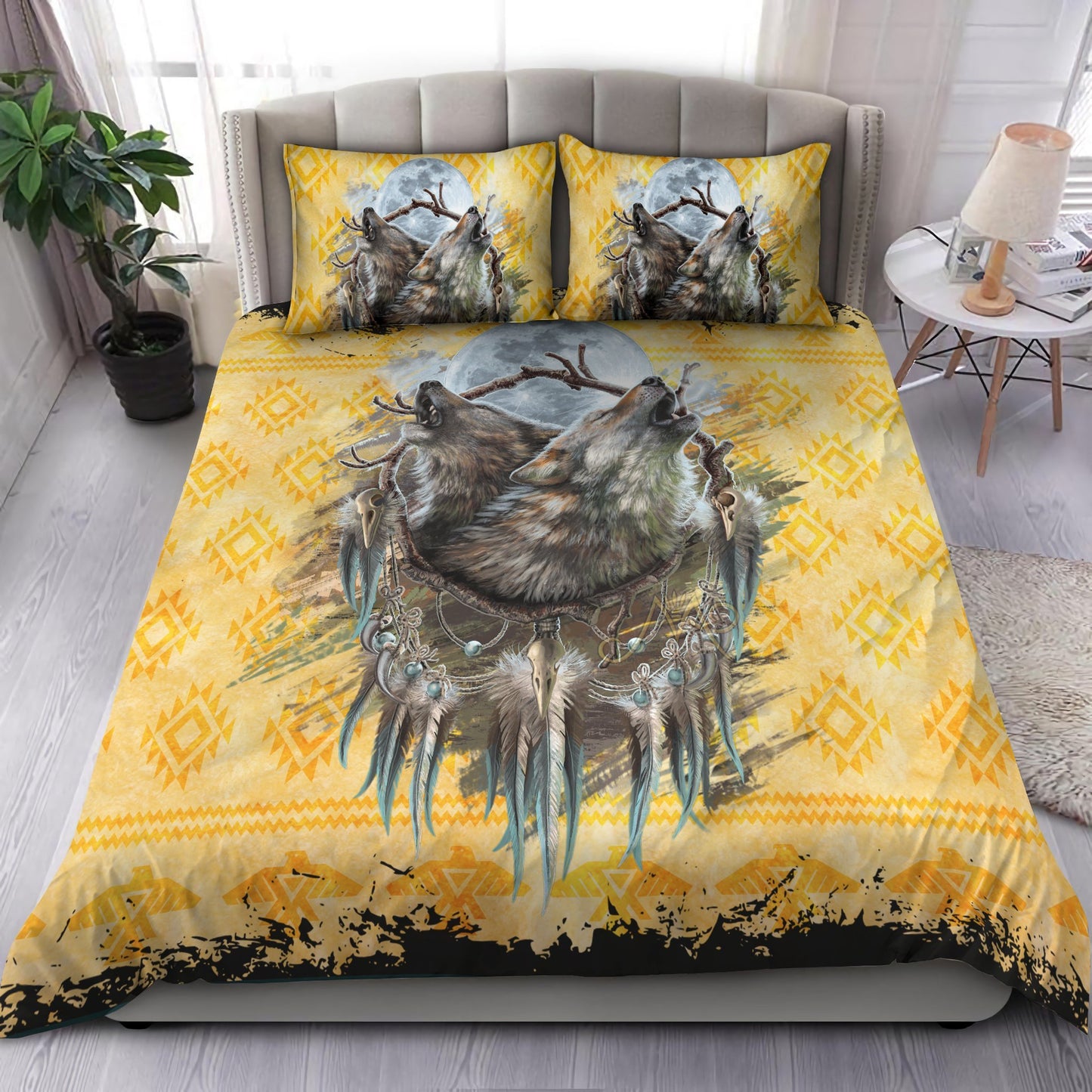 Wolf 3D All Over Printed Bedding Set