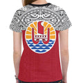 Tahiti Polynesian All Over Hoodie - BN09-Apparel-Khanh Arts-Hoodie-S-Vibe Cosy™