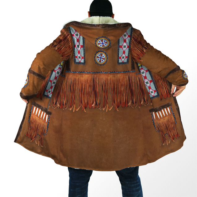 Native Cowboy Jacket No5 Cosplay 3D Over Printed Unisex Deluxe Hoodie ML