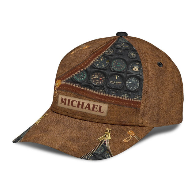 Customized Name Pilot Classic Cap