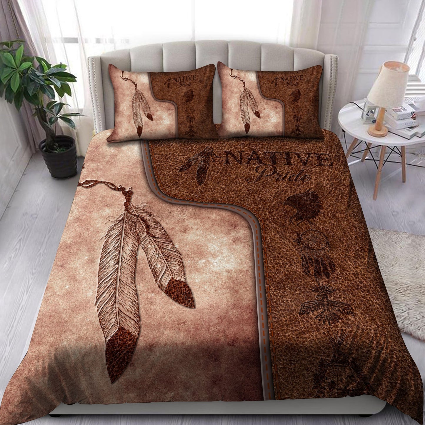 Native American 3D All Over Printed Bedding Set