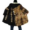 Custom Name August King Lion 3D All Over Printed Unisex Shirt