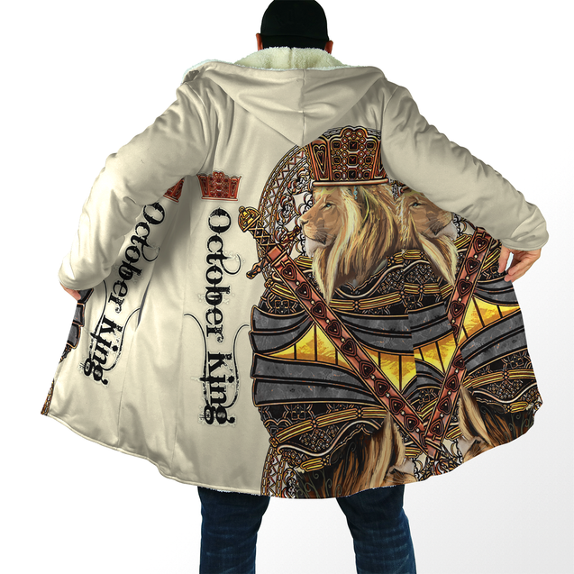 Custom Name October King 3D All Over Printed Unisex Shirts