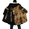 Custom Name January King Lion  3D All Over Printed  Unisex Shirt