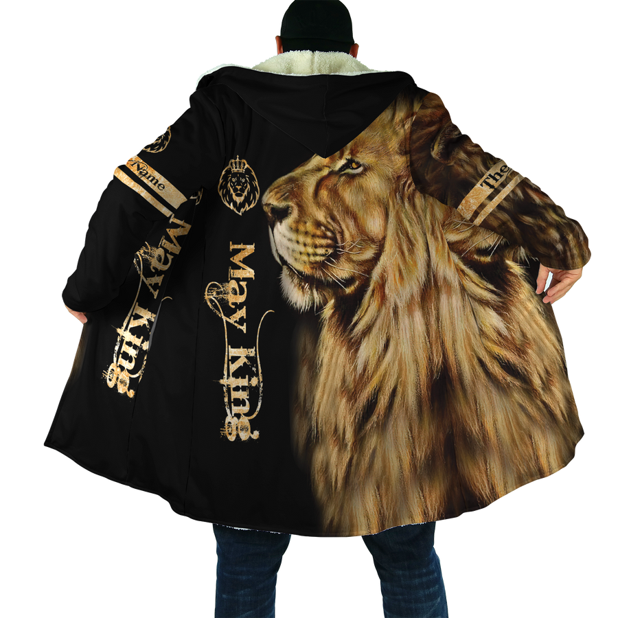 Custom Name May King Lion  3D All Over Printed Unisex Shirts