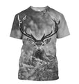 3D All Over Print Beautiful Deer-Apparel-NTT-T-Shirt-S-Vibe Cosy™