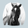 3D All Over Print Beautiful Horse-Apparel-NTT-Sweatshirt-S-Vibe Cosy™