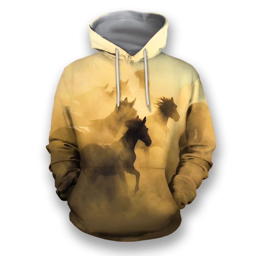 3D All Over Print Amazing Horses-Apparel-NTT-Hoodie-S-Vibe Cosy™